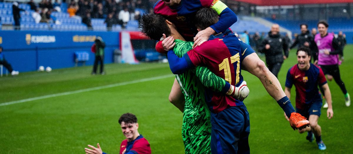 Barça U19s 2-2 (5-3 pens)-  GNK Dinamo Zagreb: Last 16 place via penalty shoot out