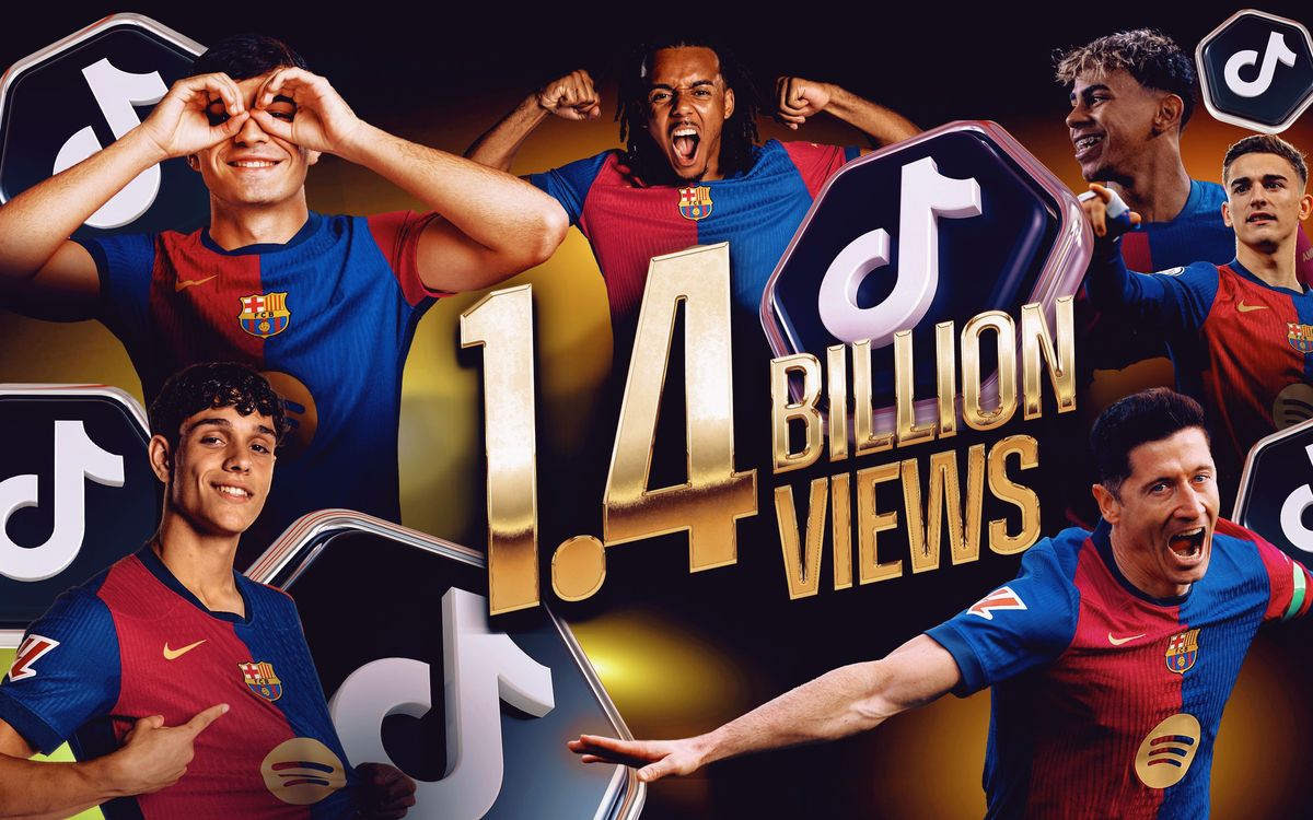 FC Barcelona triumph on TikTok