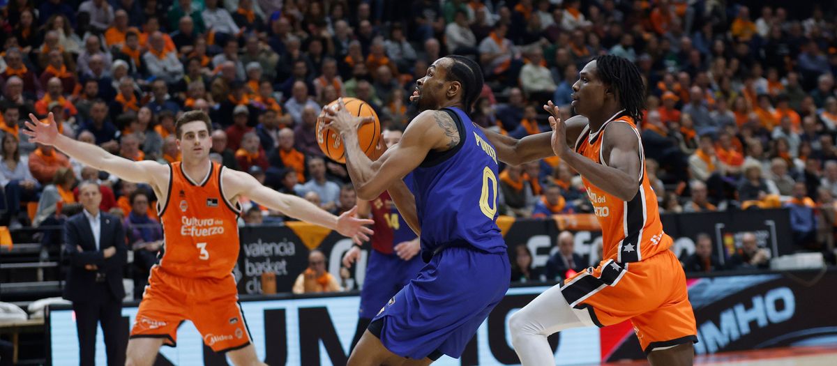 Valencia Basket 86-100 Barça: Three figure win