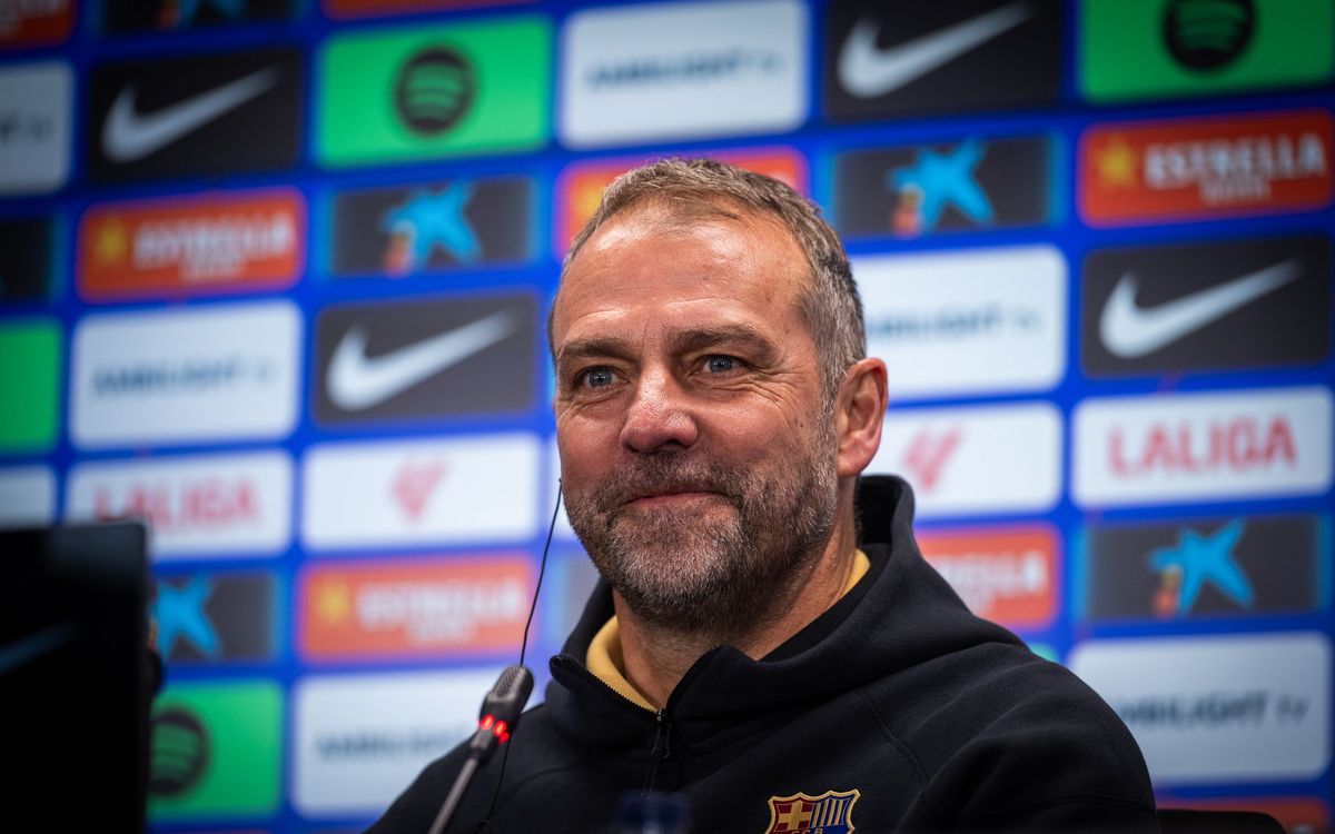 Hansi Flick: 'I'm happy with the work of the whole squad'