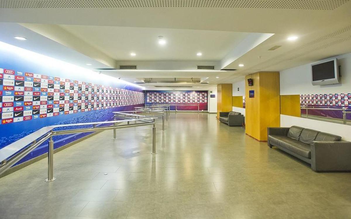 Mixed Zone - Camp Nou